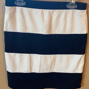 Girls Black & White Skirt